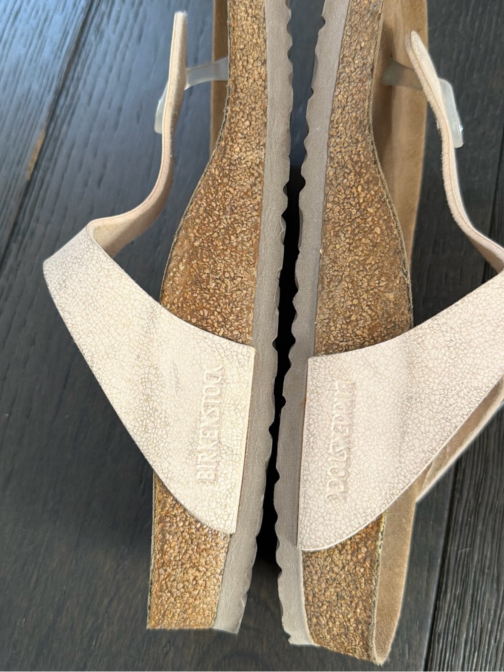 Birkenstock Gizeh Vegan Soft Pink Thong Sandals sz 40/ US 9.5 - Picture 4 of 6